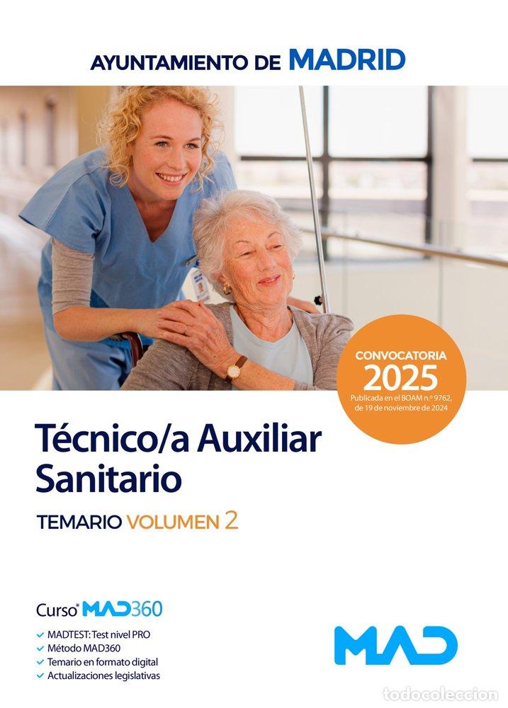 Libri: TECNICO/A AUXILIAR SANITARIO TEMARIO 2 AYUNTAMIENTO MADRID - AA.VV