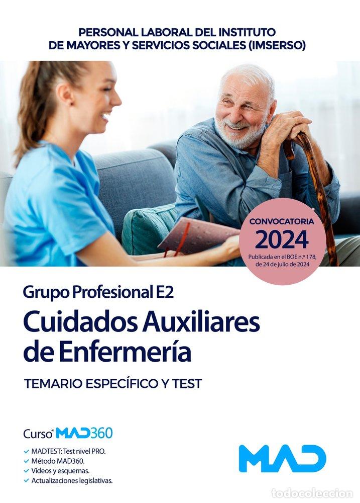Libros: CUIDADOS AUXILIARES DE ENFERMERIA TEMARIO ESPECIFIO Y TEST - AA.VV