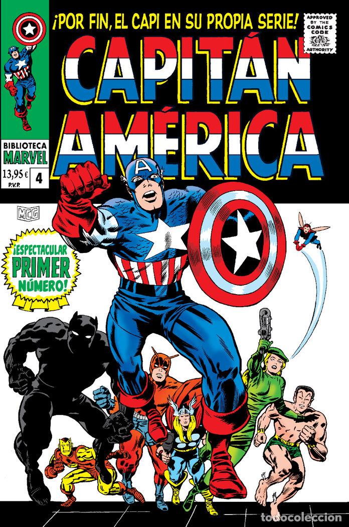 Libros: CAPITAN AMERICA 4 1967-1968 - JACK KIRBY, STAN LEE