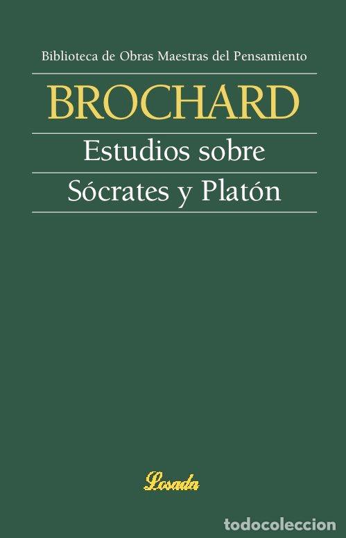 Libros: ESTUDIOS SOBRE SOCRATES Y PLATON - BROCHARD