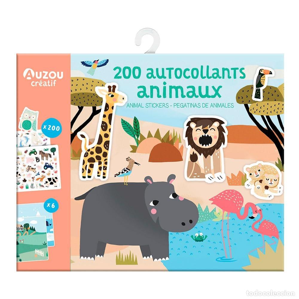 Libri: 200 PEGATINAS ANIMALES - AA.VV.
