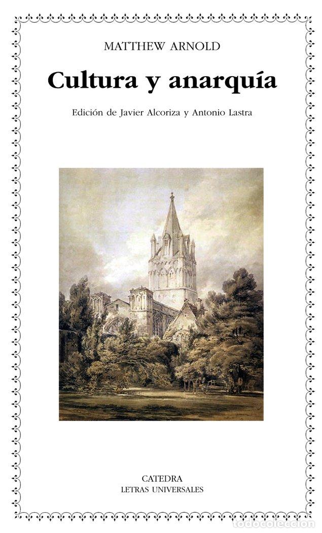 B&uuml;cher: CULTURA Y ANARQUIA - ARNOLD, MATTHEW