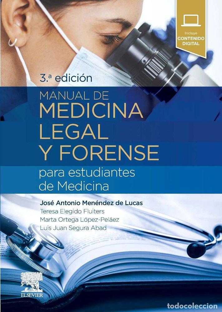 B&uuml;cher: MANUAL DE MEDICINA LEGAL Y FORENSE PARA ESTUDIANTES ME 3&ordf;ED - MENENDEZ DE LUCAS, J A