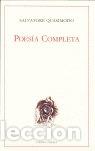 Libros: POESIA COMPLETA 2&ordf;ED. - QUASIMODO, SALVATORE