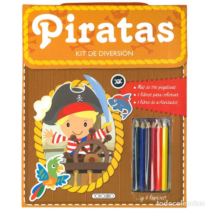 Livros: KIT DE DIVERSION PIRATAS - AA.VV