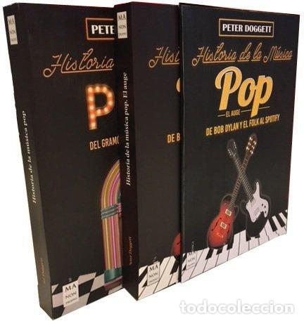 Libros: ESTUCHE HISTORIA DE LA MUSICA POP - PETER DOGGETT