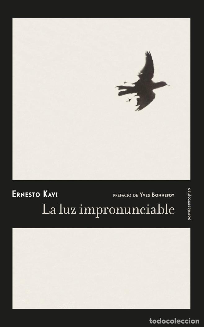 Libros: LUZ IMPRONUNCIABLE,LA - KAVI, ERNESTO