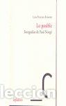 Libros: LO POSIBLE FOTOGRAFIAS DE PAUL NOUGE - PUELLES ROMERO, LUIS