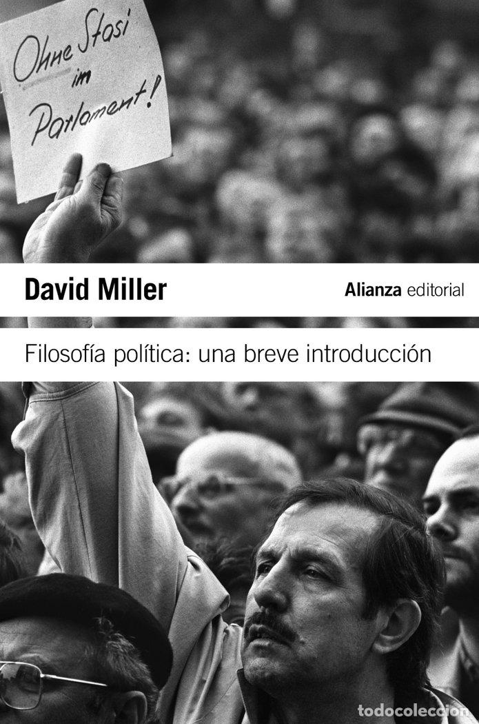 Libri: FILOSOFIA POLITICA UNA BREVE INTRODUCCION - MILLER, DAVID