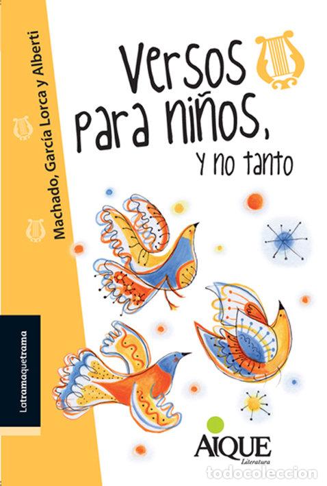 books: VERSOS PARA NI&Ntilde;OS Y NO TANTO - MACHADO