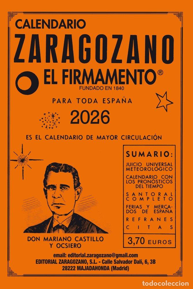 B&uuml;cher: CALENDARIO ZARAGOZANO 2026 - AA.VV