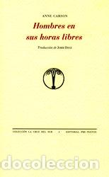 B&uuml;cher: HOMBRES EN SUS HORAS LIBRES PT 877 - CARSON, ANNE