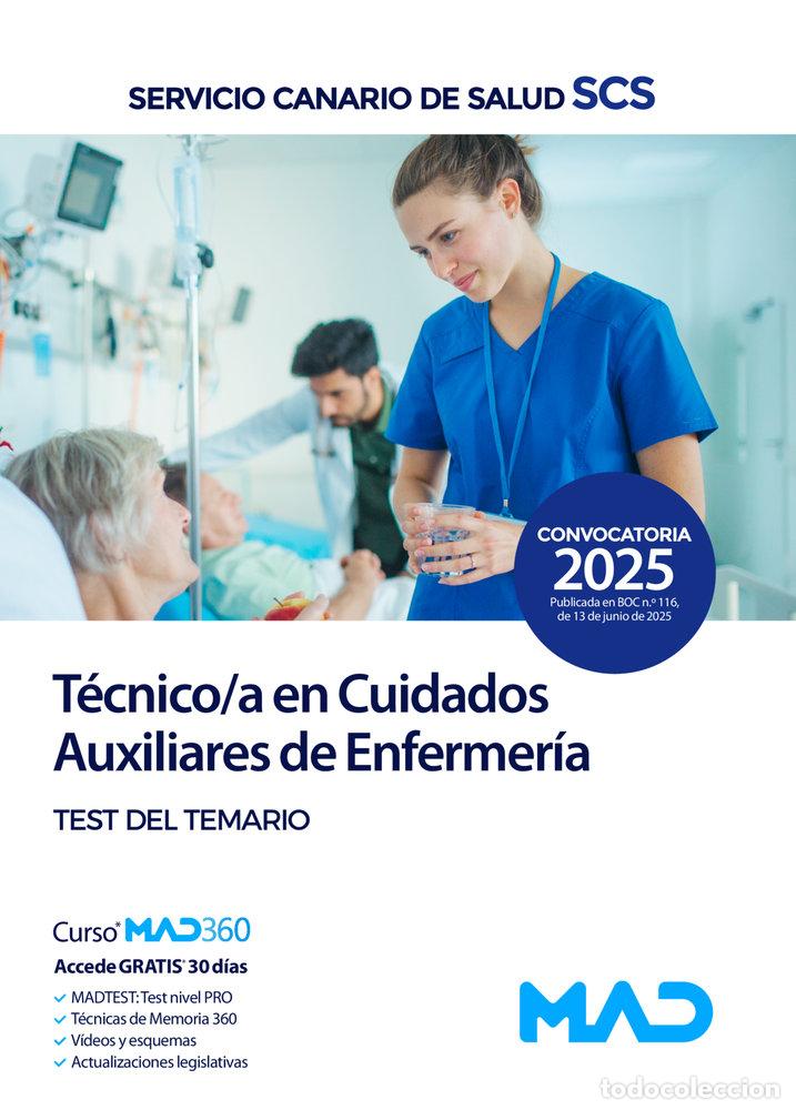 B&uuml;cher: TECNICO/A CUIDADO AUXILIAR ENFERMERIA TEST TEMARIO CANARIO - AA.VV