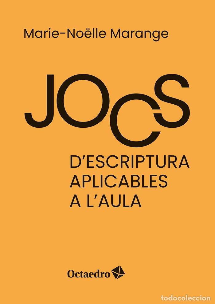 Libros: JOCS DESCRIPTURA APLICABLES A LAULA - MARANGE, MARIE-NOELLE