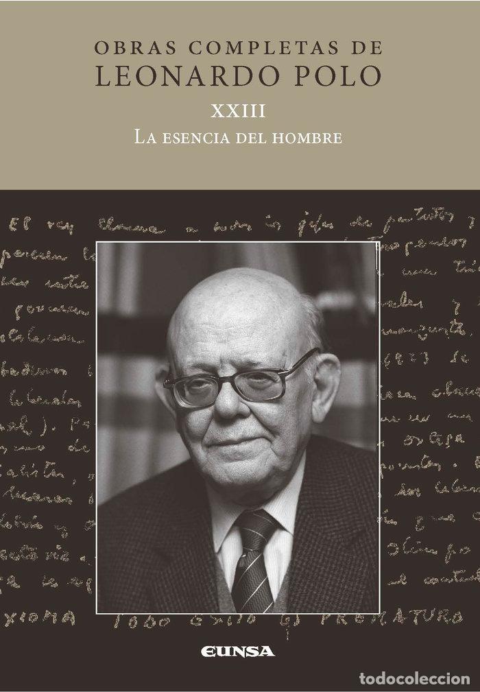 Libri: ESENCIA DEL HOMBRE,LA - POLO, LEONARDO