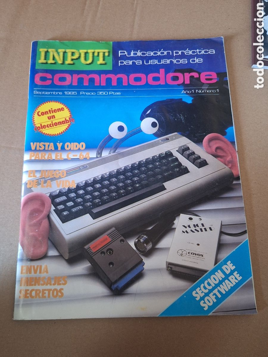 Libros: Revista N⁰1 Imput commodore septiembre 1985