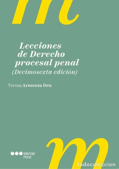 B&uuml;cher: LECCIONES DE DERECHO PROCESAL PENAL 16&ordf; ED - ARMENTA DEU, TERESA