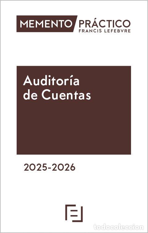 Libros: MEMENTO PRACTICO AUDITORIA DE CUENTAS 2025 2026 - AA.VV