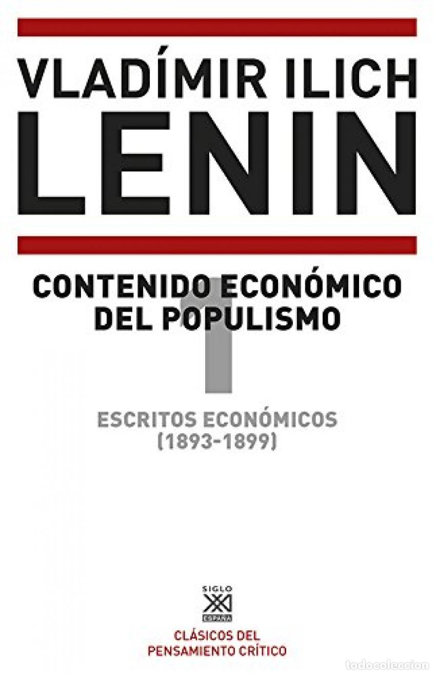 Libros: CONTENIDO ECON&Oacute;MICO DEL POPULISMO - Lenin, Vladimir Ilich