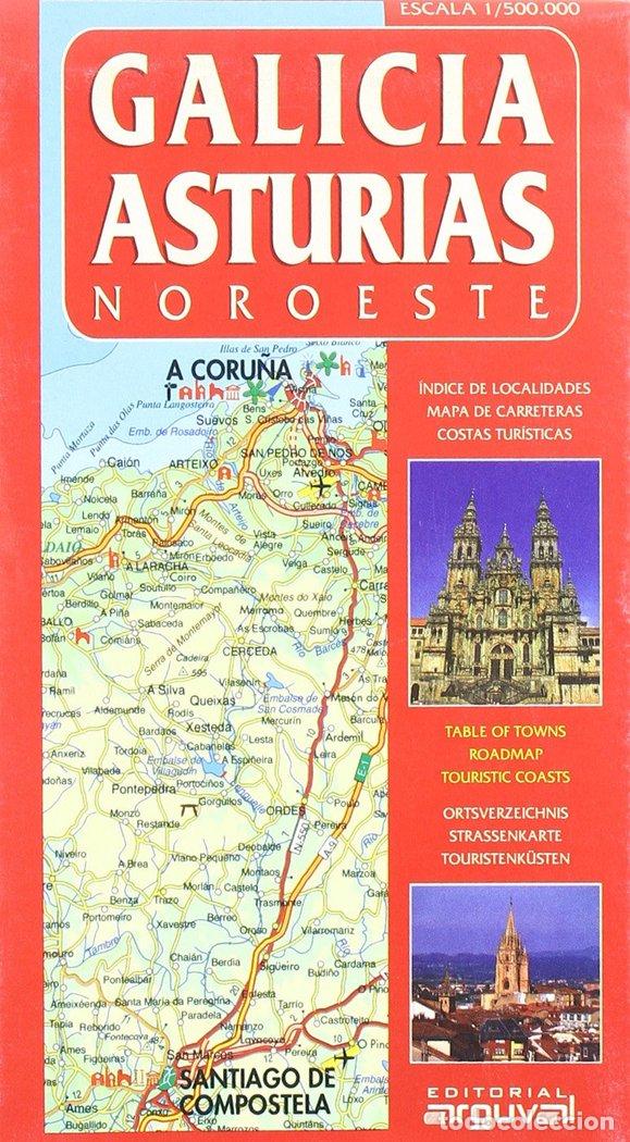 B&uuml;cher: MAPA GALICIA-ASTURIAS NOROESTE - AA.VV