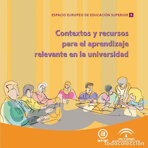 Livros: CONTEXTOS Y RECURSOS PARA EL APRENDIZAJE RELEVANTE EN LA UNI - AA.VV.
