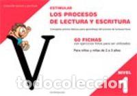 Libros: ESTIMULAR PROCESOS LECTURA ESCRITURA NIVEL 1 - RODRIGUEZ RUIZ, CELIA