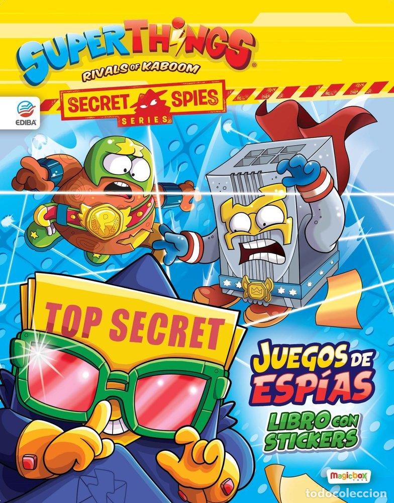 Libros: LIBRO DE STICKERS SUPERZINGS SECRET SPIES SERIES - ESPA&Ntilde;A - EDIBA EUROPA EON SL