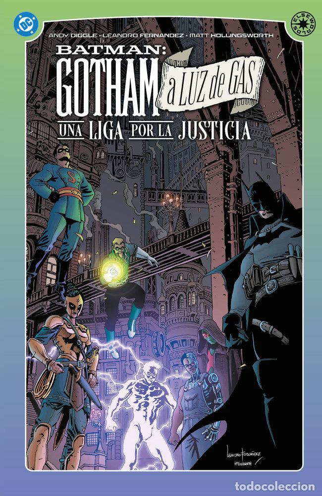 Libros: BATMAN GOTHAM A LUZ DE GAS UNA LUZ POR LA JUSTICIA - ANDY DIGGLE