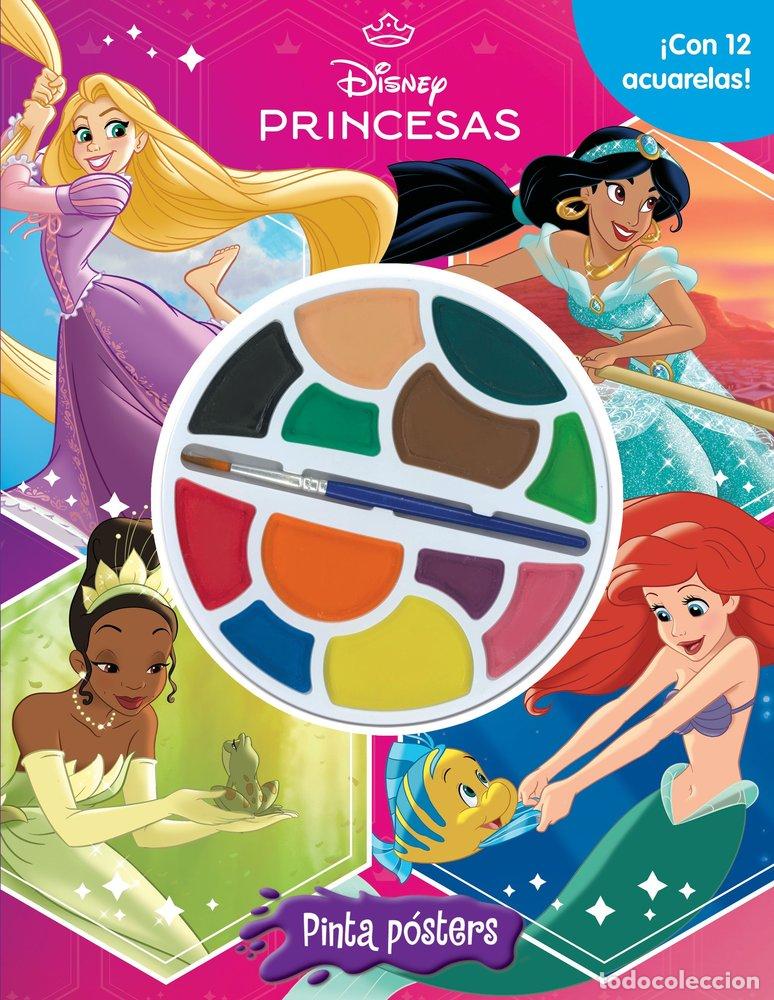 Libros: PRINCESAS PINTA POSTERS - DISNEY