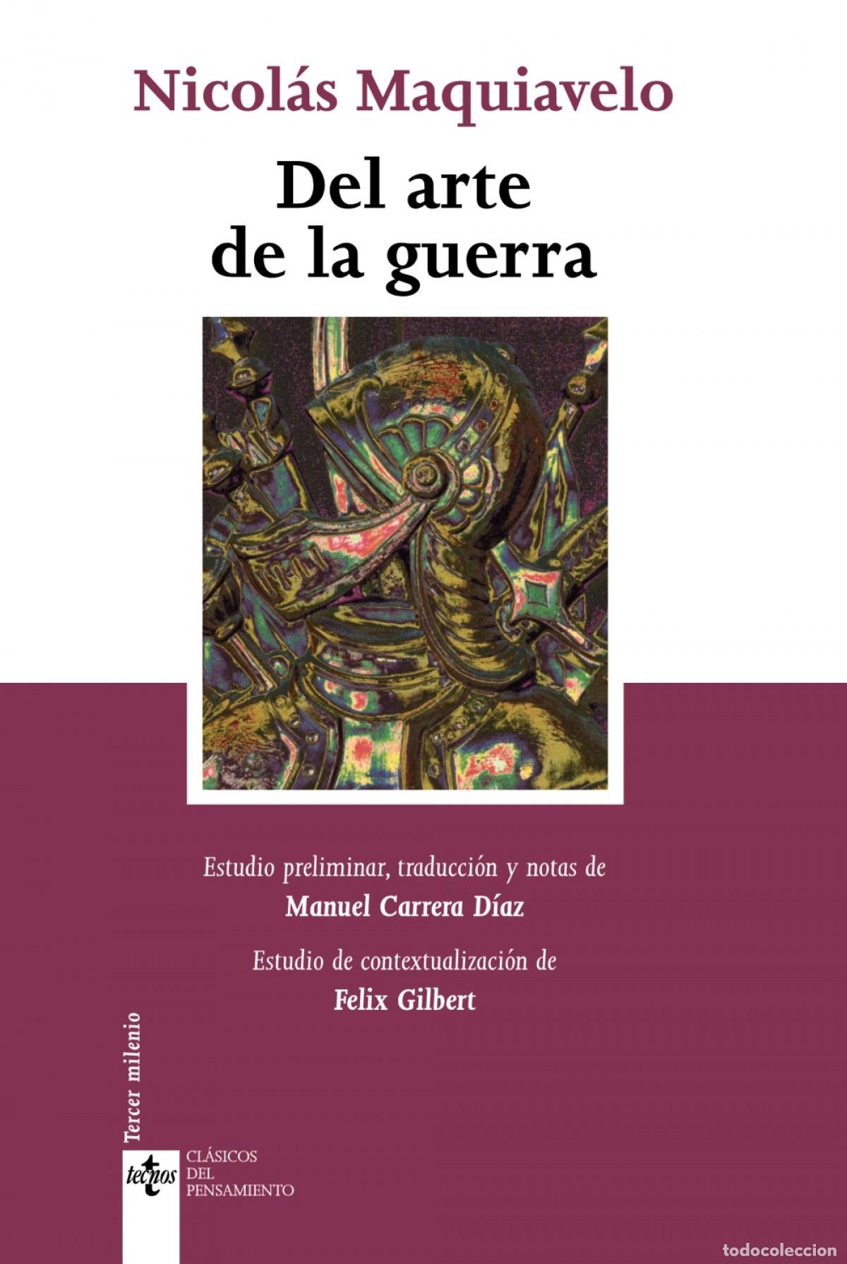Livres: DEL ARTE DE LA GUERRA - Maquiavelo, Nicol&aacute;s
