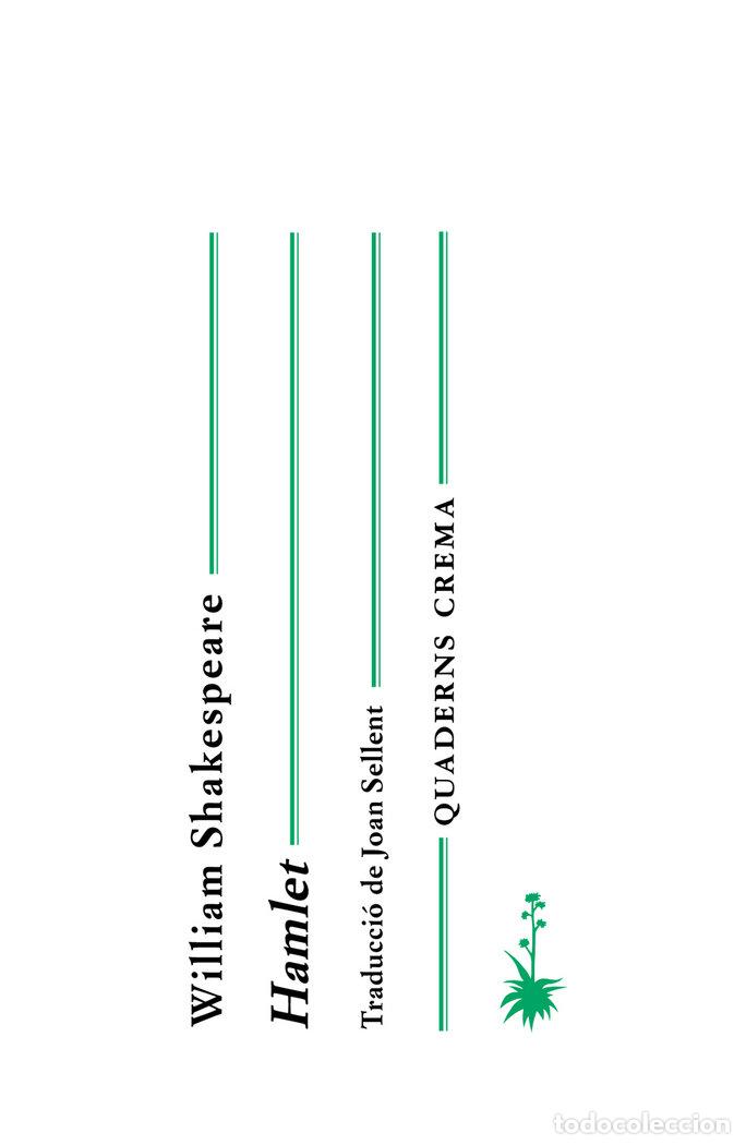 Libros: HAMLET - SHAKESPEARE, WILLIAM
