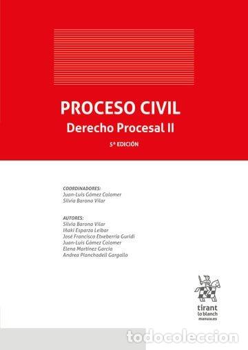 Livros: DERECHO CIVIL DERECHO PROCESAL II 5&ordf; EDICION - GOMEZ COLOMER, JUAN LUIS