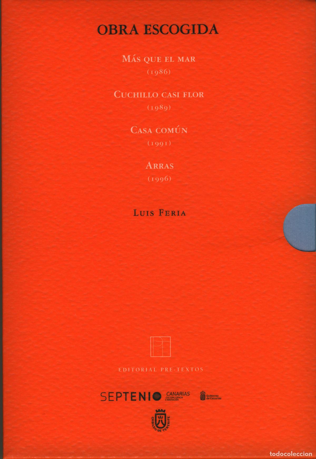 B&uuml;cher: OBRA ESCOGIDA - Feria, Luis