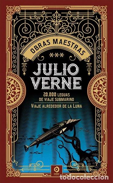 Libros: JULIO VERNE VOL.III. 20.000 LEGUAS DE VIAJE SUBMARINO / VIAJE ALREDEDOR DE LA LUNA - Verne, Julio