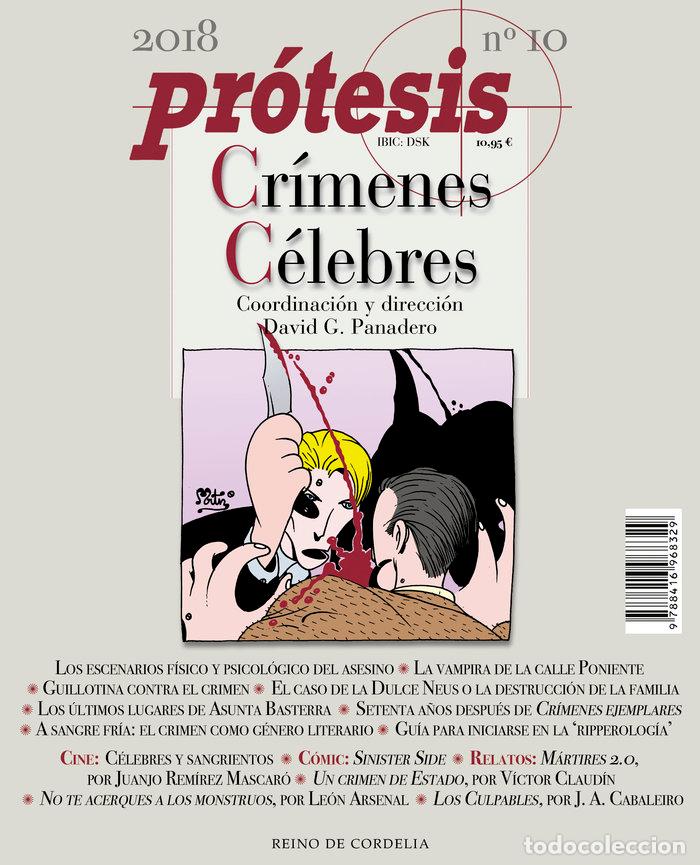 Livres: PROTESIS 10 CRIMENES CELEBRES - G. PANADERO, DAVID