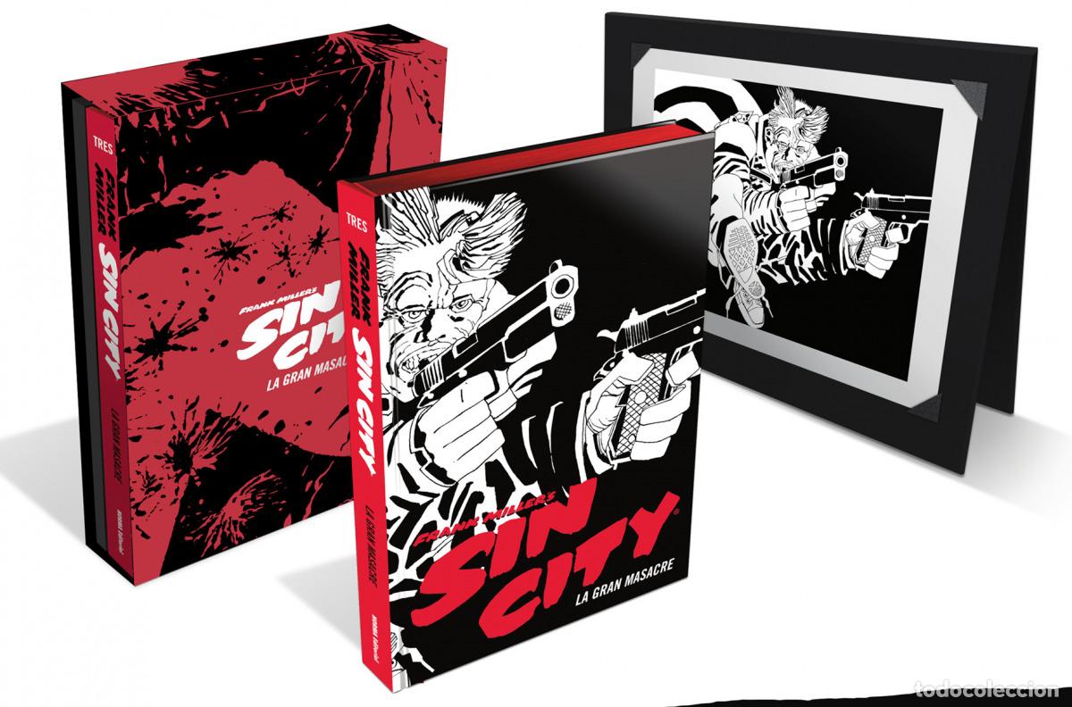 Libros: SIN CITY 03. LA GRAN MASACRE (EDICI&Oacute;N DE LUJO) - FRANK MILLER
