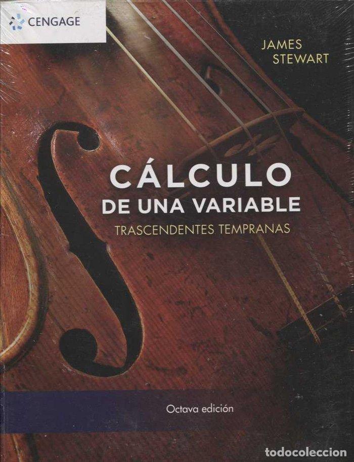 Livros: CALCULO DE UNA VARIABLE TRASCENDENTES TEMPRANAS - STEWART, JAMES