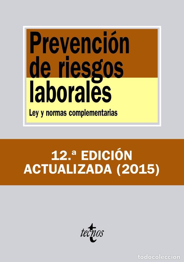 Libros: PREVENCION DE RIESGOS LABORALES 12&ordf;ED - AA.VV