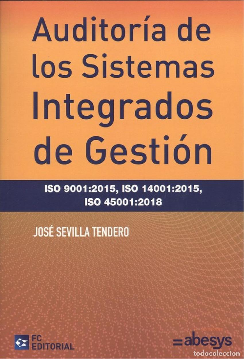 Libros: AUDITORIA DE LOS SISTEMAS INTERNOS - Sevilla Tendero, Jos&eacute;