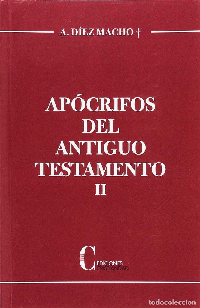 Livros: APOCRIFOS DEL ANTIGUO TESTAMENTO, TOMO II - A. DIEZ MACHO