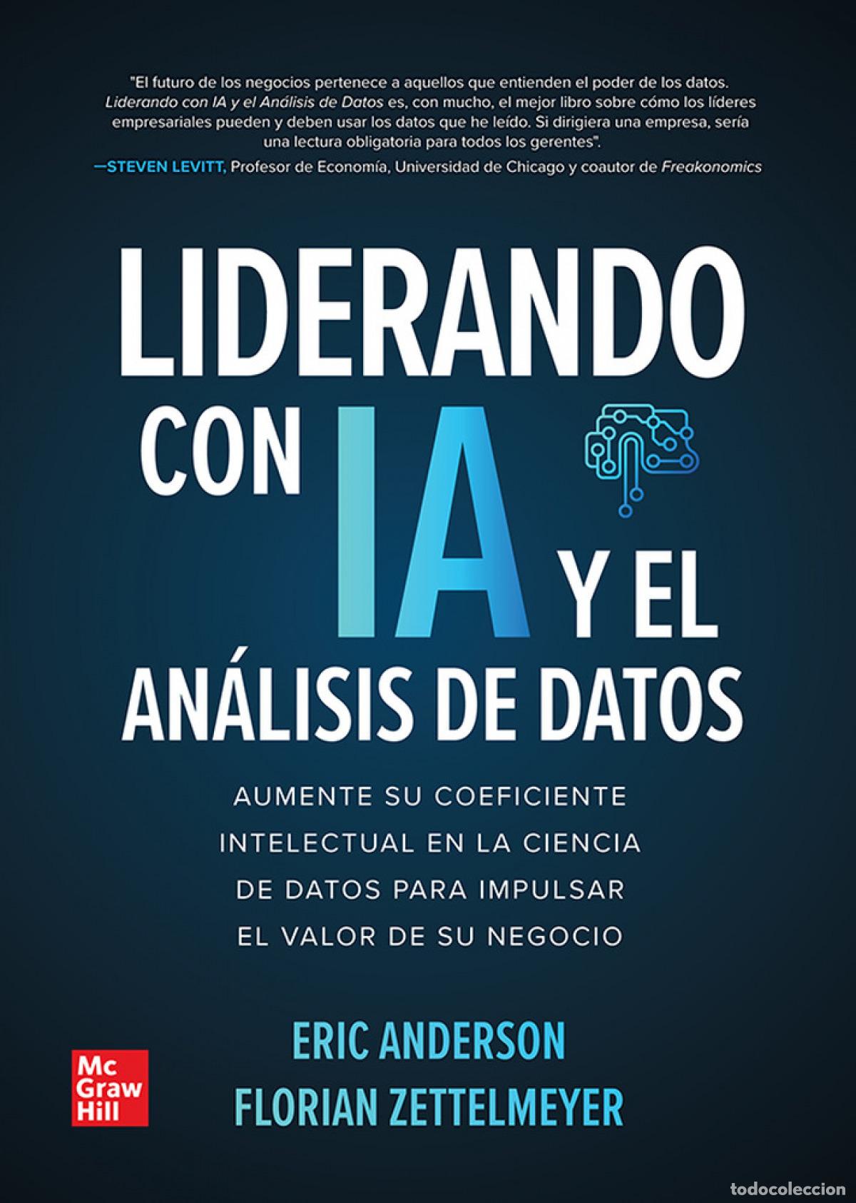 Livros: LIDEREANDO CON IA Y ANALISIS DE DATOS. PASTA RUSTICA - ANDERSSON, ERIK