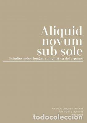 Livres: ALIQUID NOVUM SUB SOLE - .