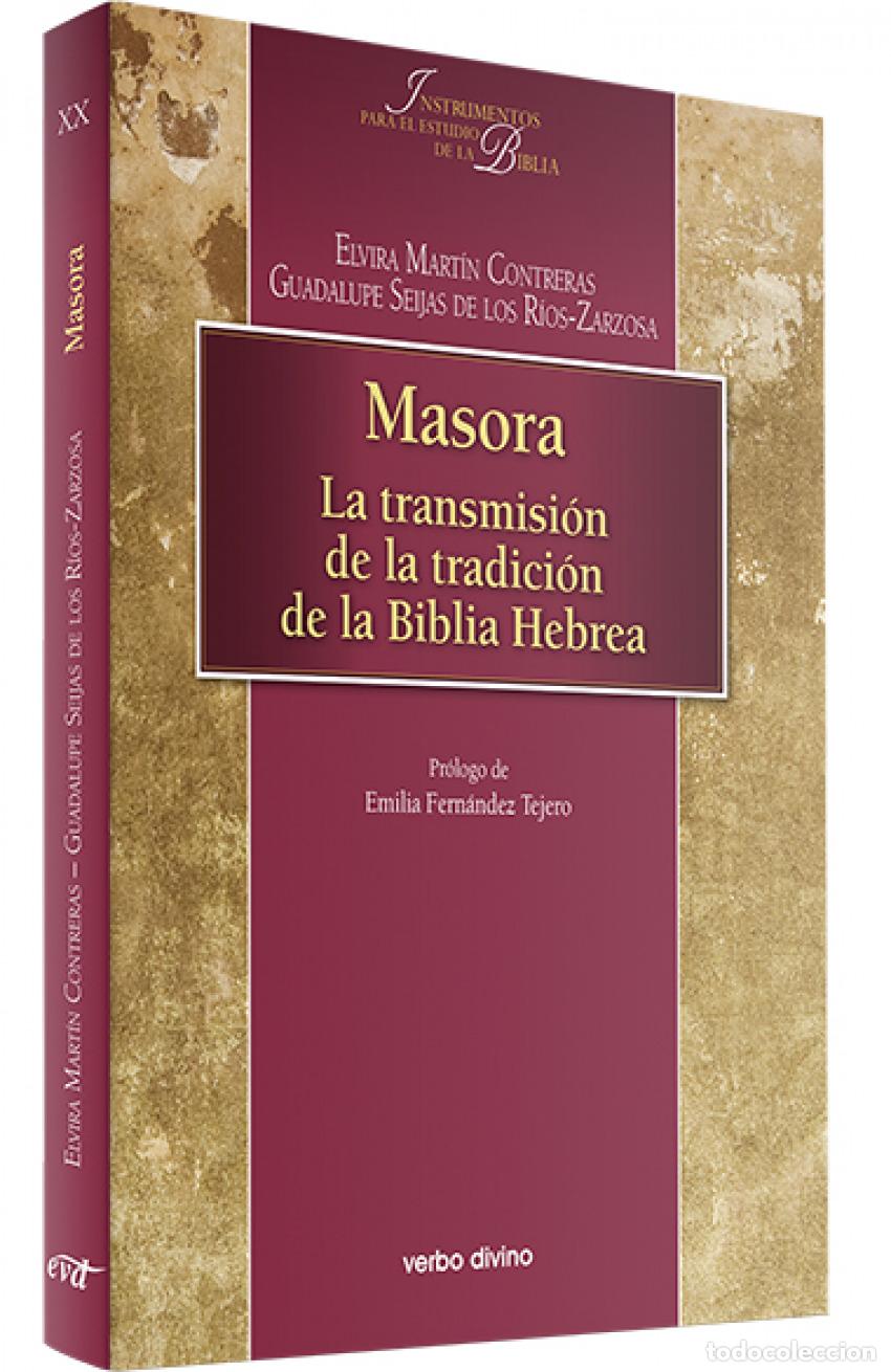 Libros: MASORA.(INSTRUMENTOS PARA ESTUDIO DE BIBLIA ) - Martin Contreras, Elvira