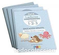 Libros: PACK INFANTIL LECTURAS COMPRENSIVAS 1 2 3 + ORGANIZ.SEMANAL - AA.VV