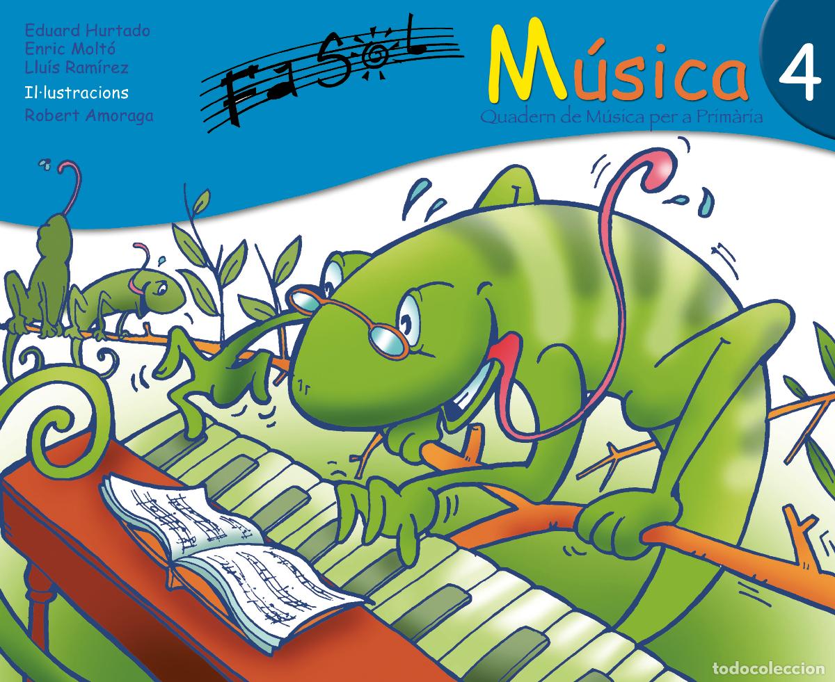Libros: (VAL).QUAD.MUSICA 4T.PRIM.(NOU FA SOL) - HURTADO, EDUARD