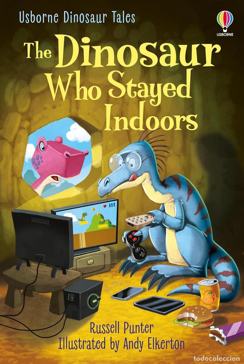 books: THE DINOSAUR WHO STAYED INDOORS - PUNTER, RUSSELL