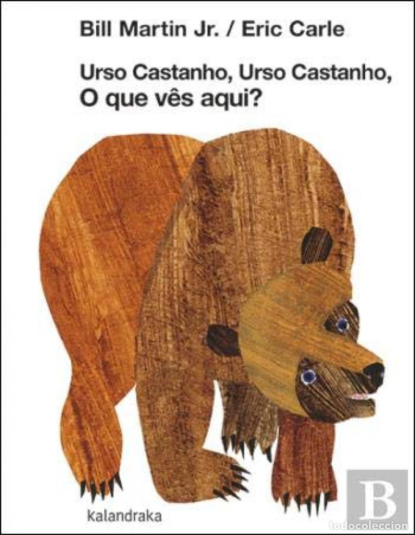 books: URSO CASTANHO, URSO CASTANHO, O QUE VES AQUI? - MARTIN JR , BILL