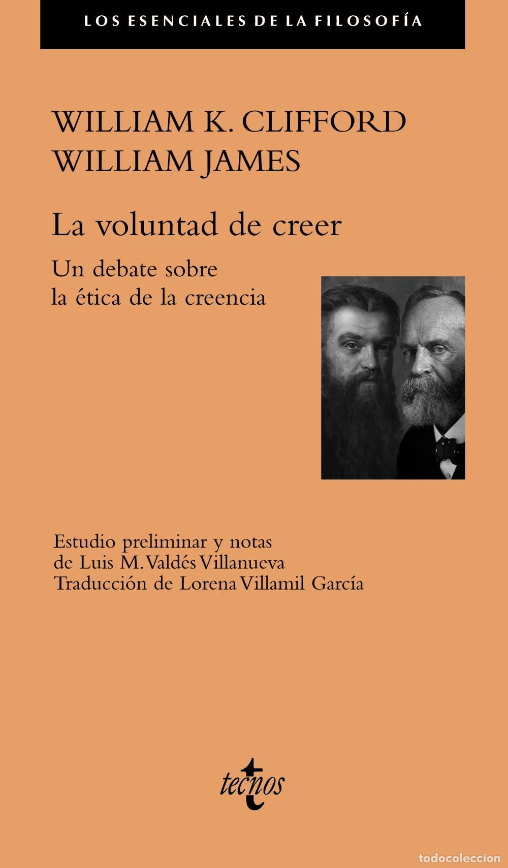 Libros: LA VOLUNTAD DE CREER - Clifford, William K