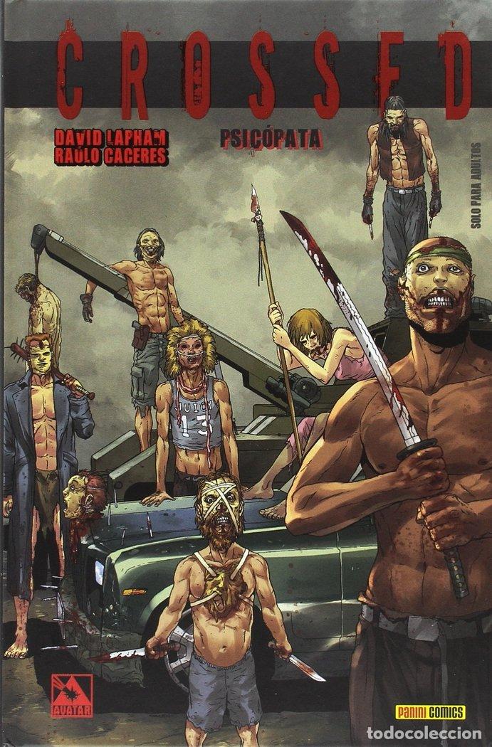 Libri: CROSSED 3 PSICOPATA - CACERES, RAULO