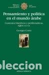 Livres: PENSAMIENTO Y POLITICA EN EL MUNDO ARABE - CORM, GEORGES